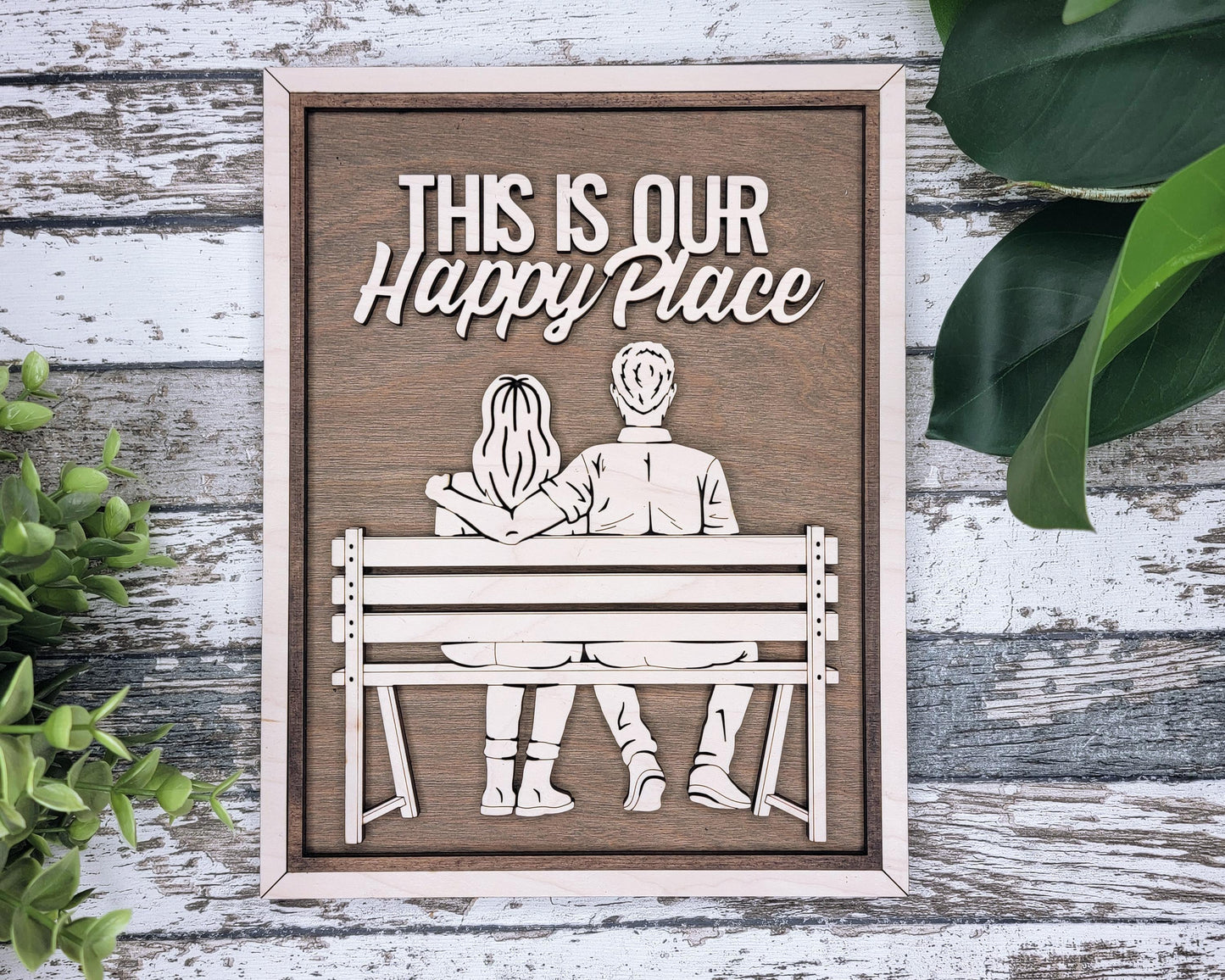 Forever Love Signage - Anniversary & Valentines Day Signage - SVG, PDF, AI File Download - Works with all Laser Types
