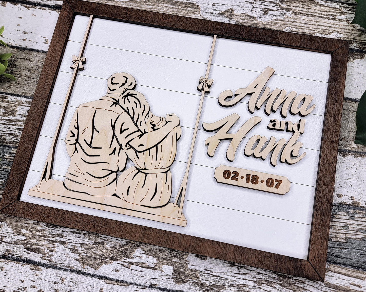 Forever Love Signage - Anniversary & Valentines Day Signage - SVG, PDF, AI File Download - Works with all Laser Types