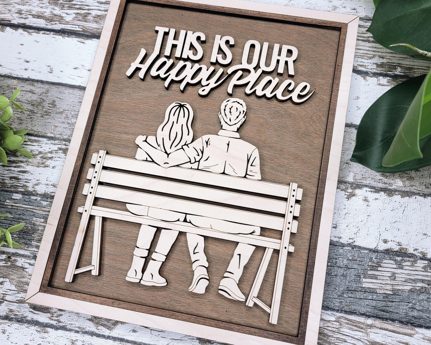 Forever Love Signage - Anniversary & Valentines Day Signage - SVG, PDF, AI File Download - Works with all Laser Types