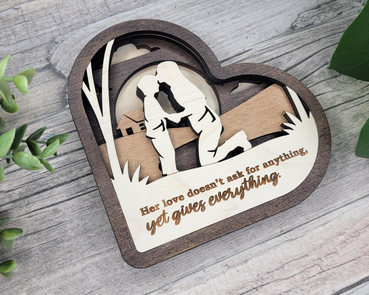 Mother Day Moments Collection - 7 Designs and 3 Shapes 7 Text Options - SVG, PDF, AI File Download - Works with all Laser Types