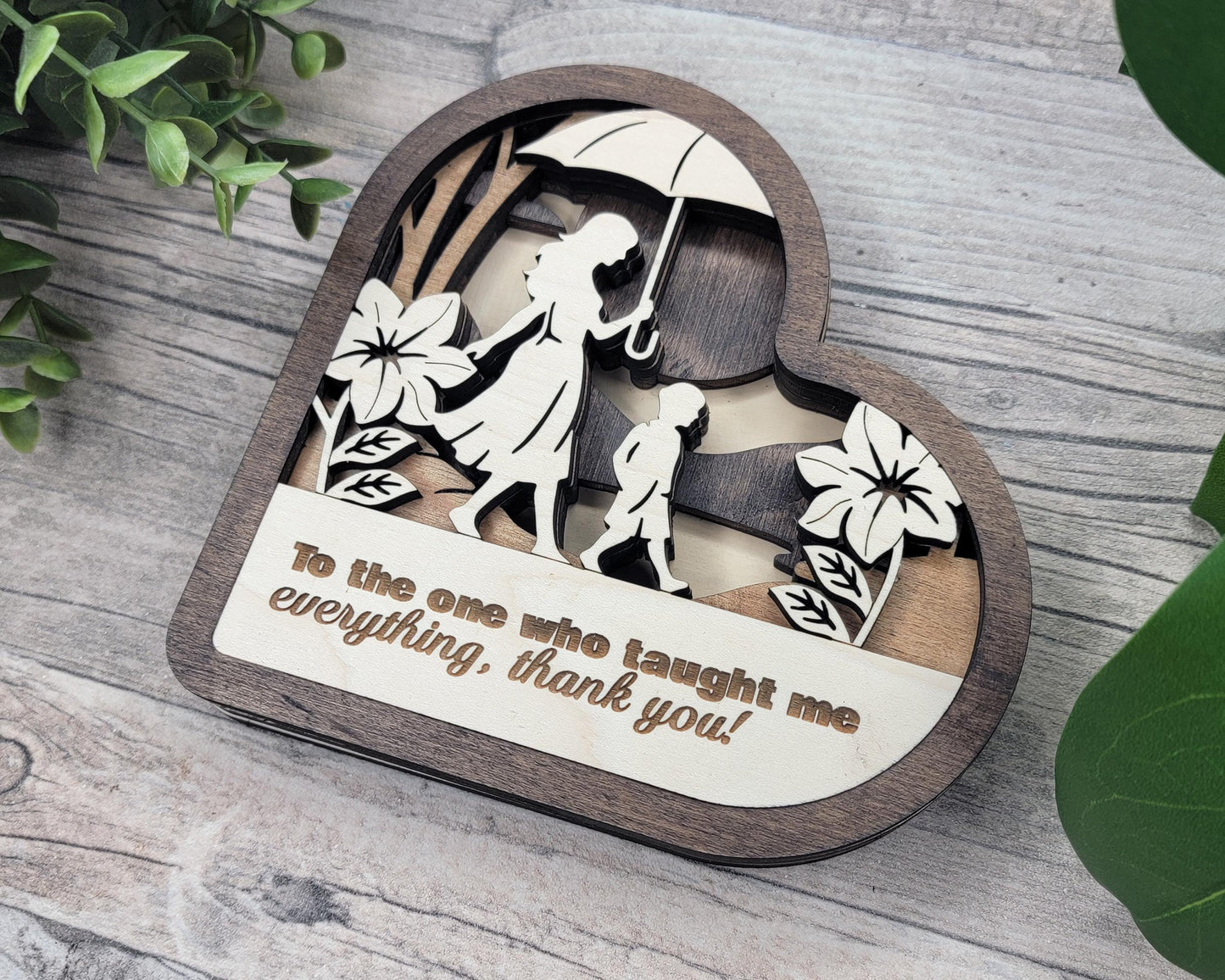 Mother Day Moments Collection - 7 Designs and 3 Shapes 7 Text Options - SVG, PDF, AI File Download - Works with all Laser Types