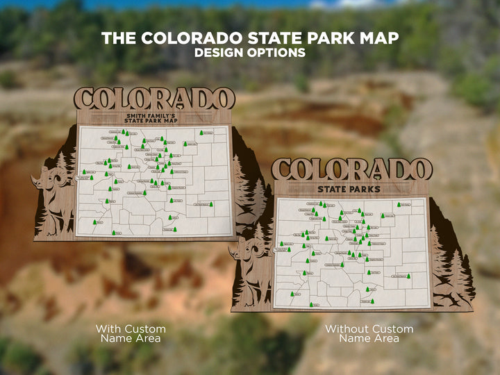 Colorado State Elements Map Shot Glass - Souvenir Glass, 2.25" Tall, 1.8" Diameter