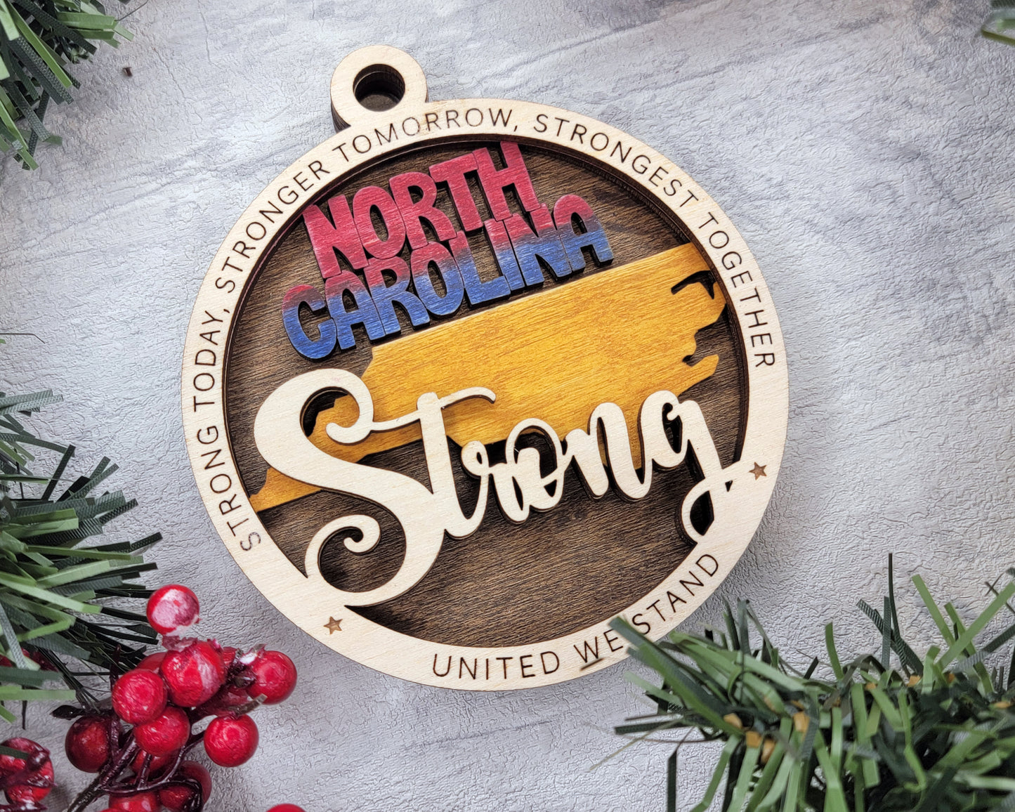 North Carolina Strong Ornament