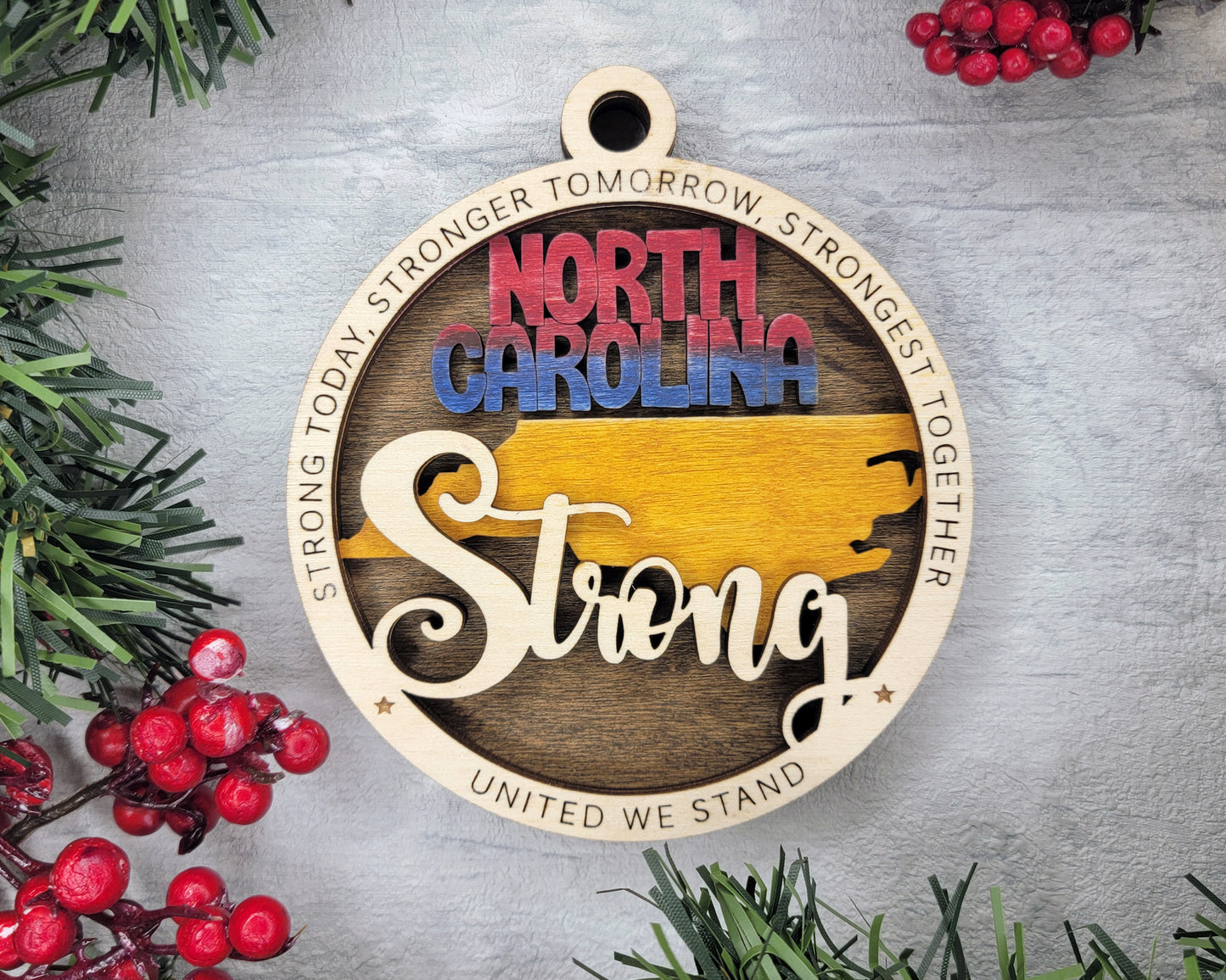 North Carolina Strong Ornament