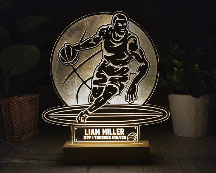 Stadium Series Stand Ups - Basketball - 5 poses in 2 cut formats and 1 engrave option with Male and Female - Tested on Glowforge & Lightburn