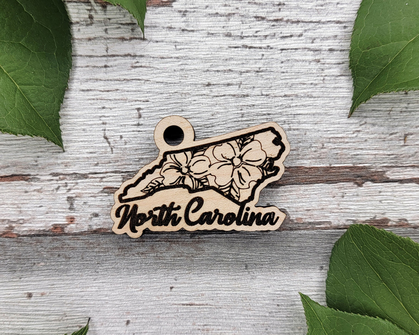 North Carolina State Flower Collection - Ornaments, Keychains & Signage Included - SVG, PDF, AI File types - Works With All Lasers