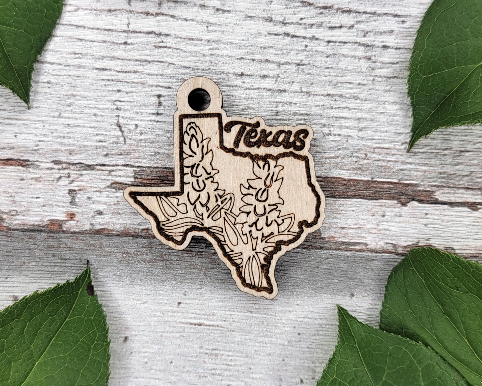 Texas State Flower Collection - Ornaments, Keychains & Signage Included - SVG, PDF, AI File types - Works With All Lasers