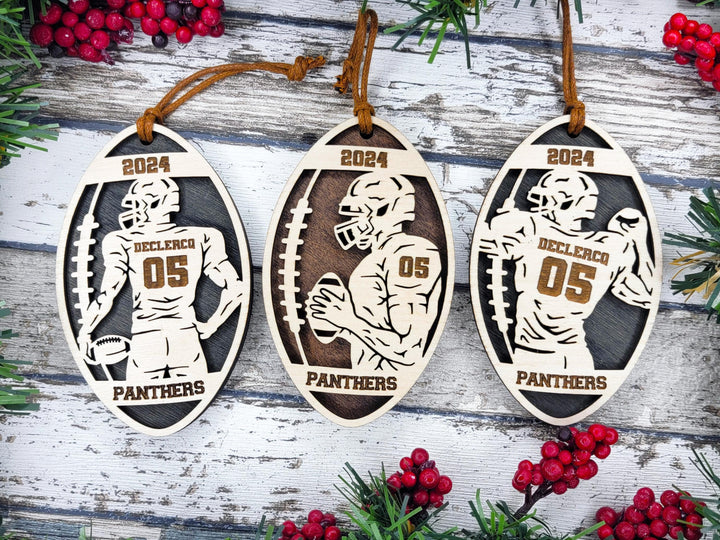 Stadium Series Spotlight Ornaments - Football Expansion Set - SVG, PDF, AI File Download - Works with all Laser Types