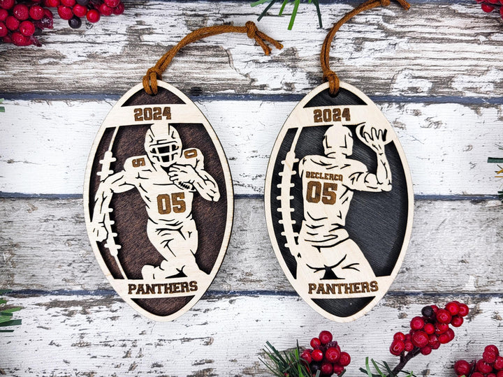 Stadium Series Spotlight Ornaments - Football Expansion Set - SVG, PDF, AI File Download - Works with all Laser Types