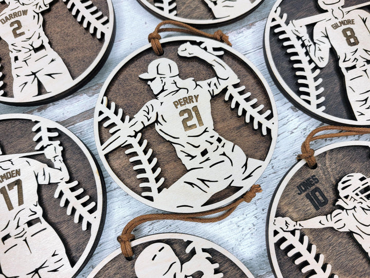 Stadium Series Spotlight Ornaments - Baseball Expansion Set - 14 Ornaments - SVG, PDF, AI File Download - Works with all Laser Types