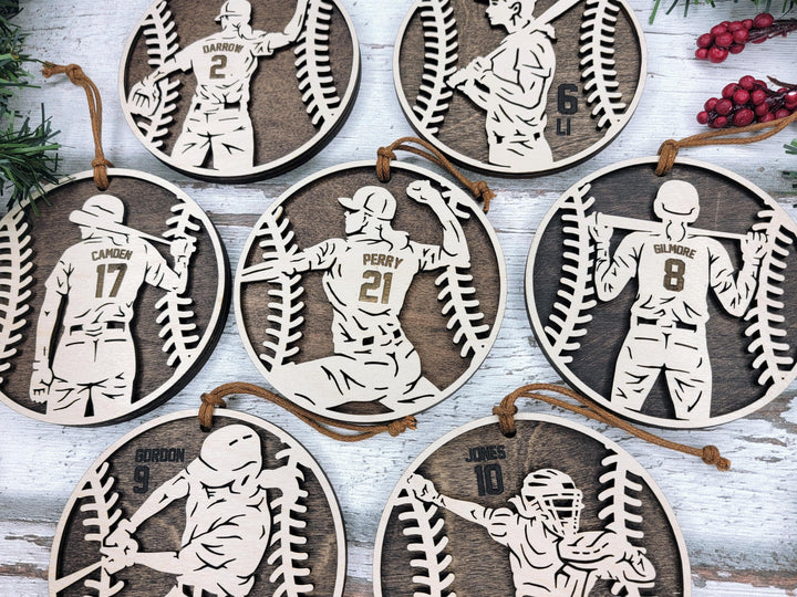 Stadium Series Spotlight Ornaments - Baseball Expansion Set - 14 Ornaments - SVG, PDF, AI File Download - Works with all Laser Types