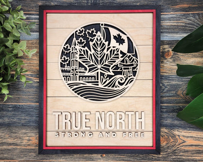 Canadian Heritage Series - FramePop Collection - SVG, PDF, ai File Download - Works with all Lasers