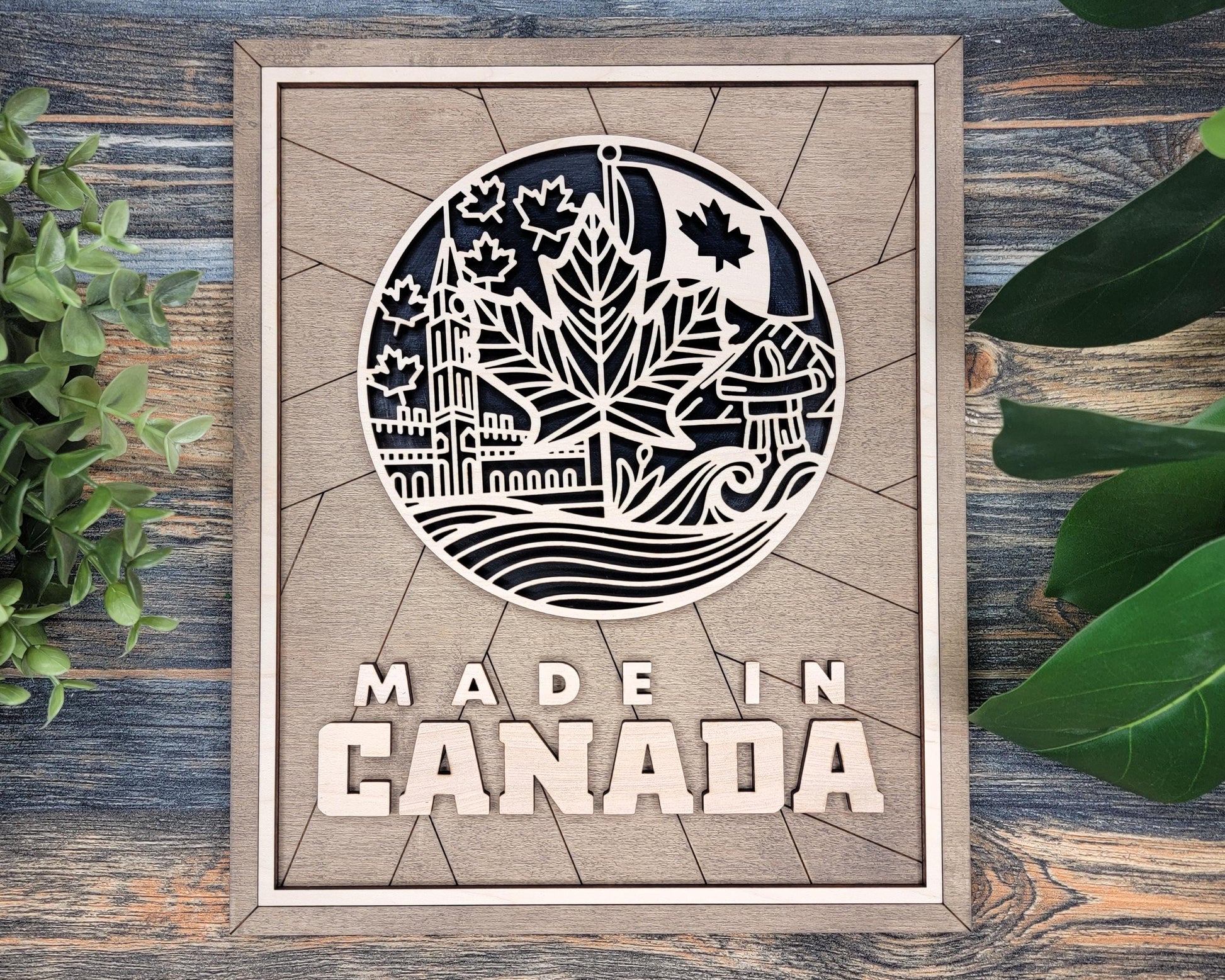 Canadian Heritage Series - FramePop Collection - SVG, PDF, ai File Download - Works with all Lasers