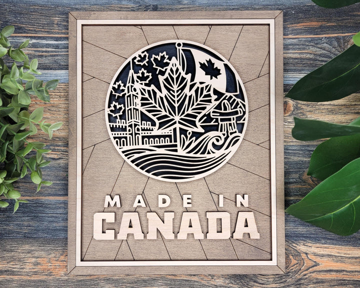 Canadian Heritage Series - FramePop Collection - SVG, PDF, ai File Download - Works with all Lasers