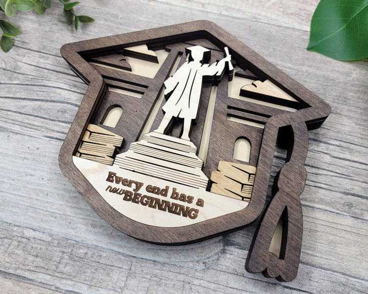 Graduation Moments Collection - 4 Designs and 3 Shapes 5 Text Options - SVG, PDF, AI File Download - Works with all Laser Types