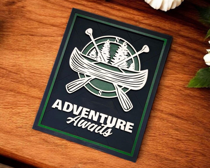 The Great Outdoor Series - FramePop Collection - Ornaments and Signage - SVG, PDF, ai File Download - Works with all Lasers