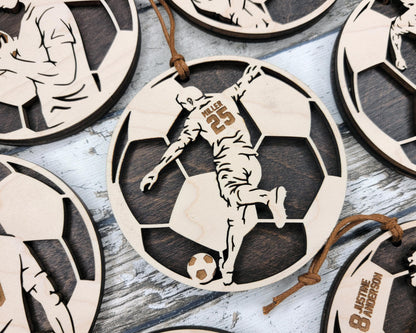Stadium Series Spotlight Ornaments - Soccer Expansion Set - 16 Ornaments - SVG, PDF, AI File Download - Works with all Laser Types