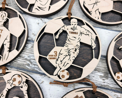 Stadium Series Spotlight Ornaments - Soccer Expansion Set - 16 Ornaments - SVG, PDF, AI File Download - Works with all Laser Types
