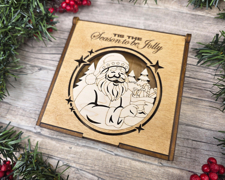 Ornament Gift Boxes - 8 Designs - Fits all wood thicknesses - SVG, PDF, AI Files - Works on all Lasers