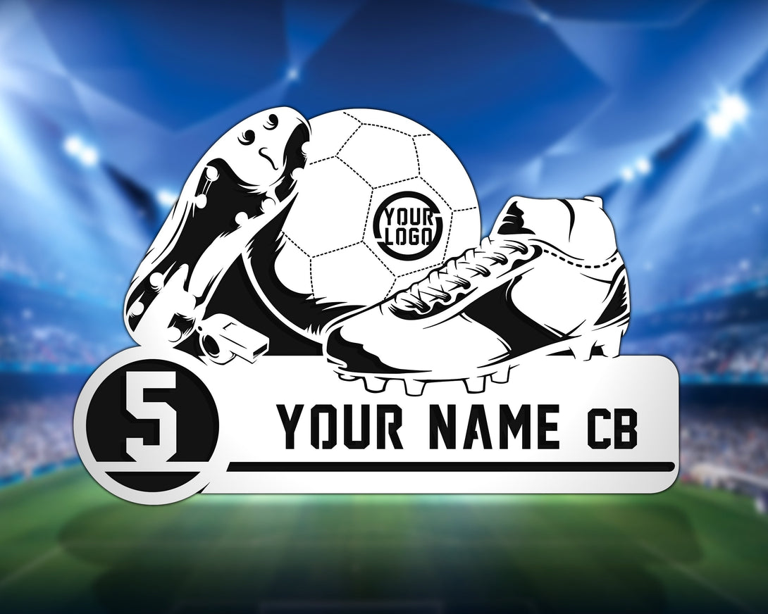 Stadium Series Soccer Signage - 3 Designs Included and two backing opt ...