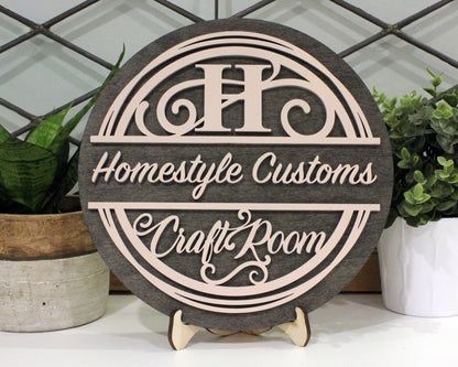 Personalized Home Signage Expansion Set - 9 Designs Included - 234 files - Built in Template - SVG File Download - Sized for Glowforge