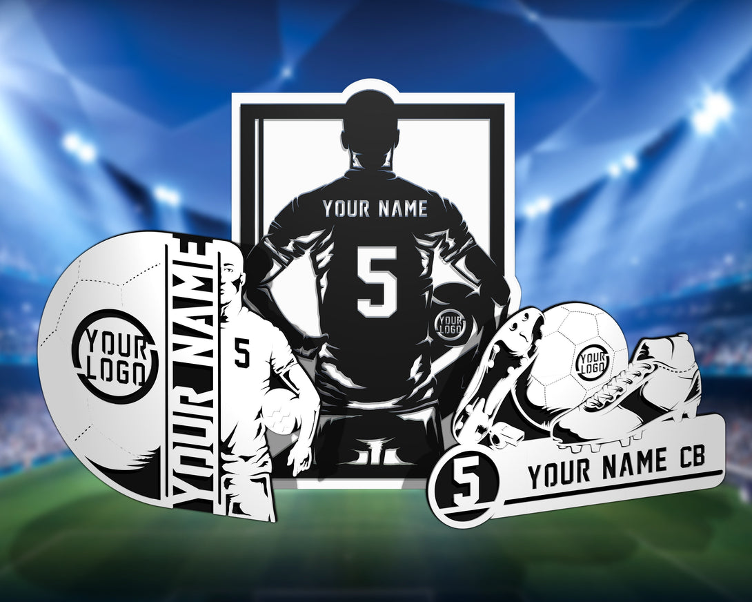 Stadium Series Sports Signage Mega Pack - 18 Designs, 3 of Each Sport ...