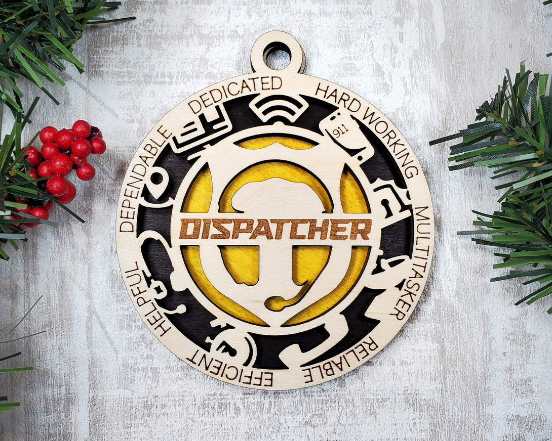 First Responder Mega Ornament Bundle - 40 Unique designs - SVG, PDF, A ...