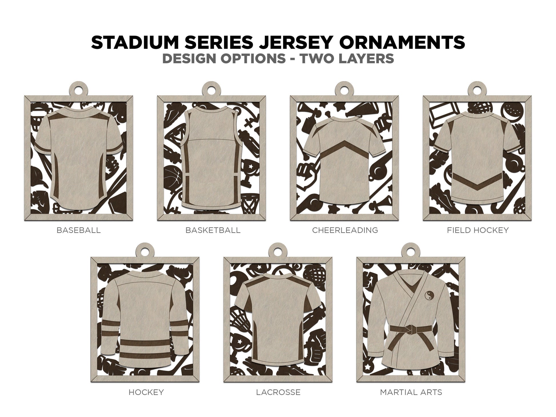 Stadium Series Jersey Mega Bundle - 5 Sports - 3 Variations for Each - –  Homestyle Customs