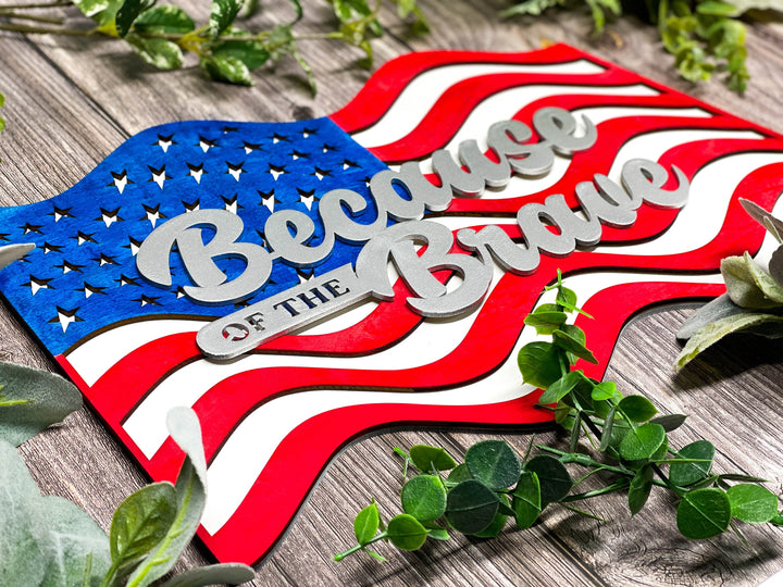 All American Bundle - Includes Signage and Ornaments - 6 designs and 9 Phrases Included - Tested on Glowforge & Lightburn