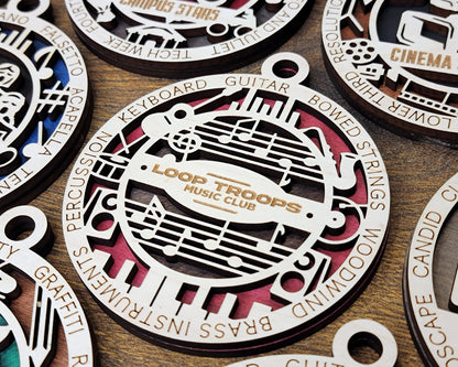 The Artful Ornament Collection - 6 Unique Designs in 4 Styles - Tested on Glowforge & Lightburn