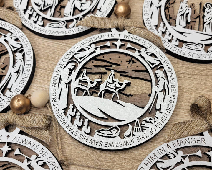 The Christmas Story Ornaments - 8 Unique Designs in 4 Styles - Tested on Glowforge & Lightburn