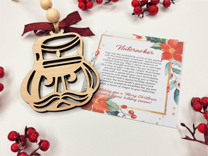 Nutcracker Holiday Symbol - 1 Symbol Ornament - 2 Prints - 2 Box Designs - SVG, PDF, AI File Download - Glowforge and Lightburn